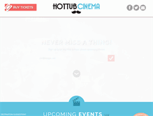 Tablet Screenshot of hottubcinema.com
